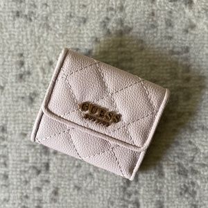 NEVER USED Guess Pale Pink Clasp Wallet